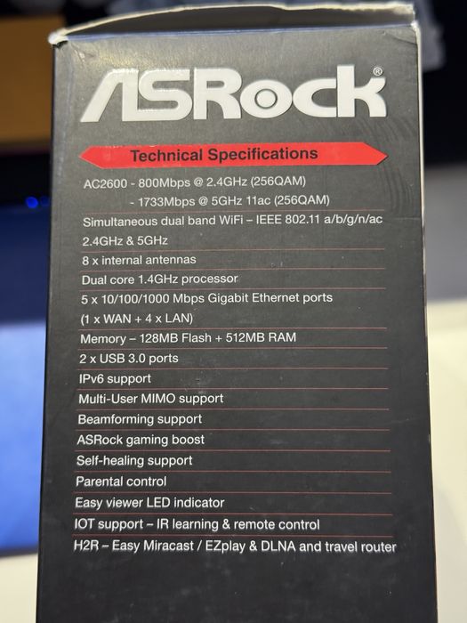 ASRock G10 Gaming Router AC2600