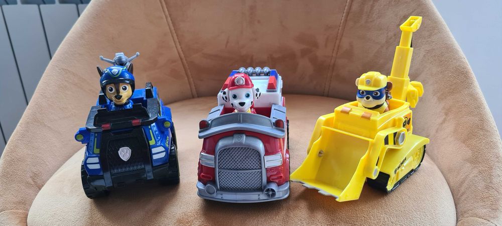 Маски, PJ MASKS коли (3 бр.) + PAW PATROL (3 бр.) коли и карти