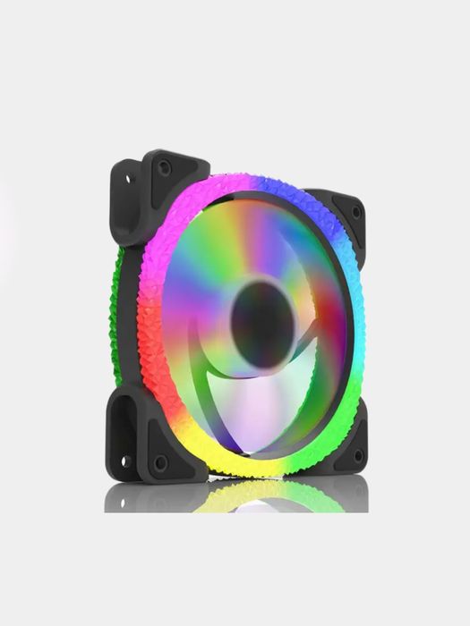 120 мм светодиодный вентилятор, уникальный волшебный алмазный рамкой