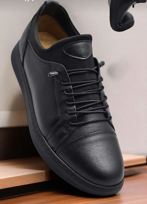 Унисекс ортопедични спортни обувки от естествена кожа