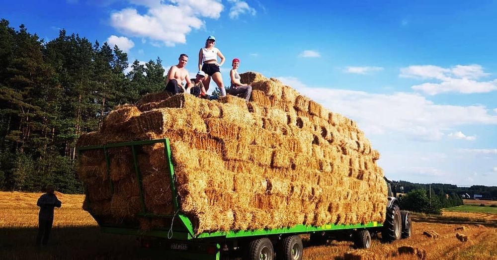 Рулоноперевозчик и тюкоперевозчик Pronar