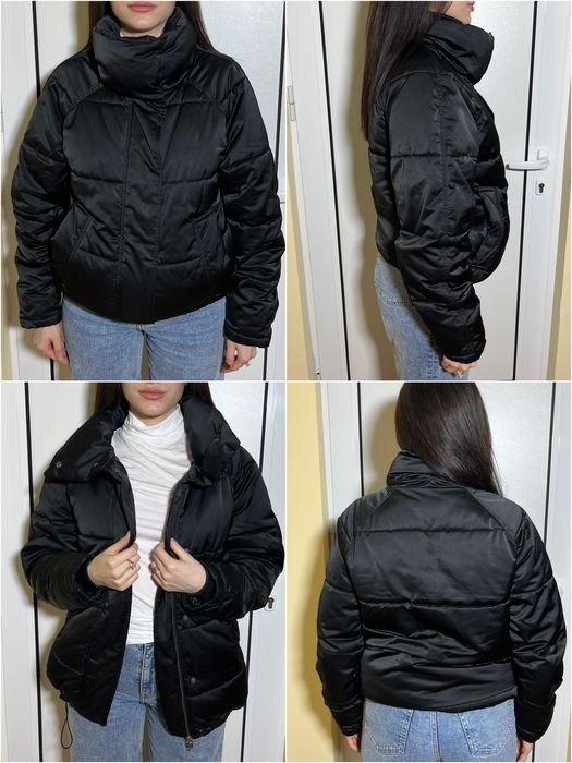 Дамско зимно яке Monki ( черно размер М)