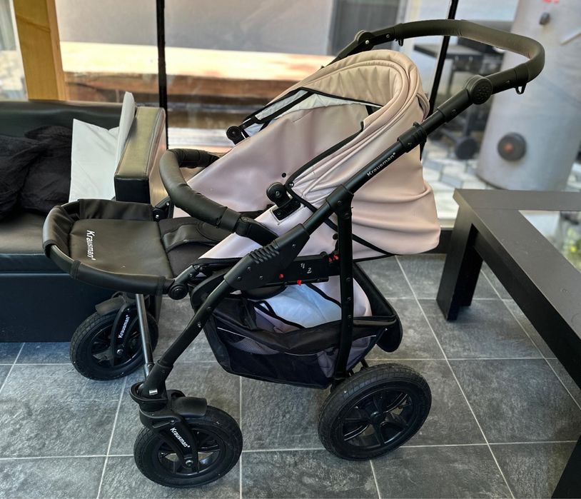 Krausman - Carucior 3 in 1 Trend Pro Pink