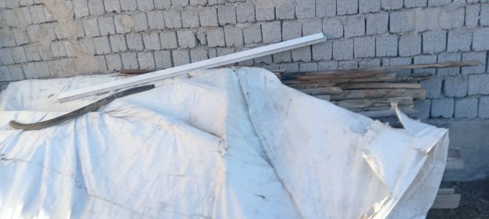 Шифер б/у и стропилы