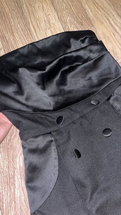 Чёрная вечернее платье