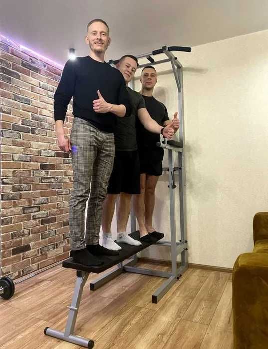 Атырау СКИДКИ Напольный Турник 4в1 Турники брусья Пресс Скамья Лежак