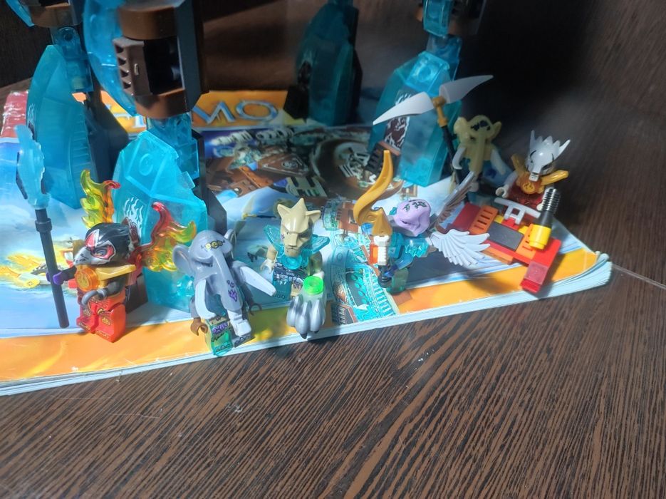 Лего Chimа ледяной мамонт