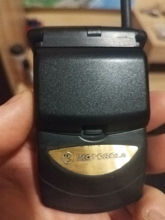 Telefon Star Tac Gold Edition foarte rar de colectie vintage cu butoan