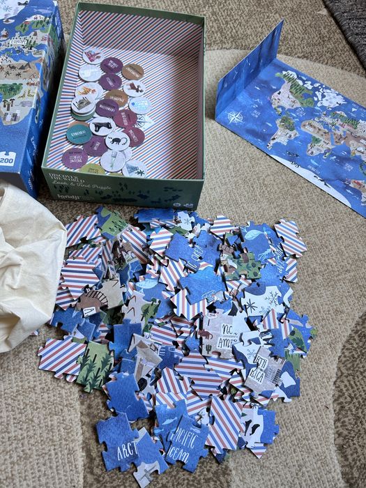 Puzzle de lux Pamant