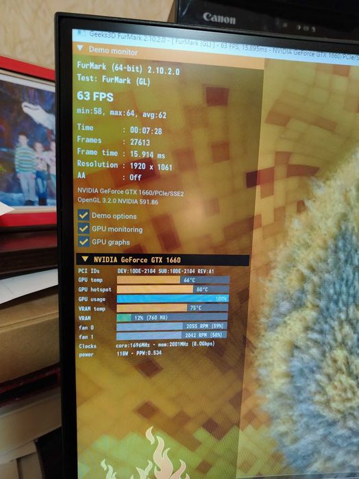 Видеокарта PALIT Geforce GTX 1660 6gb