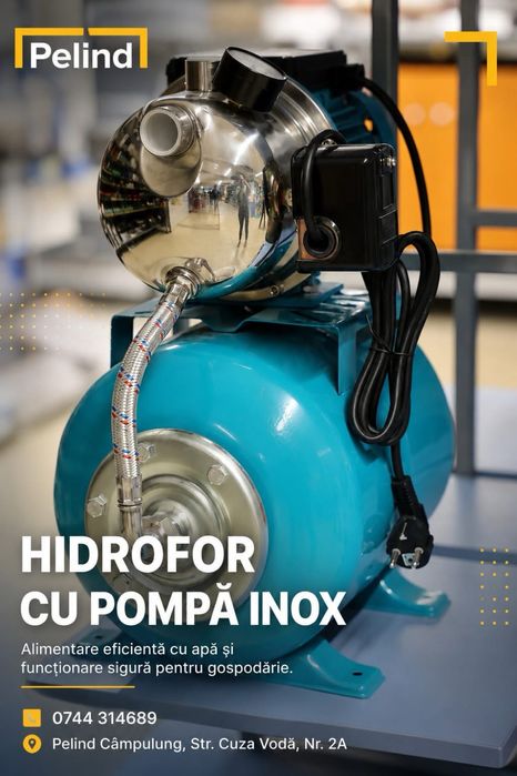 Hidrofoare cu pompa de inox / Vase de expansiune