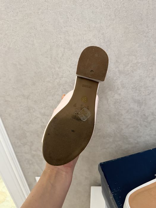 Мюли кожанные