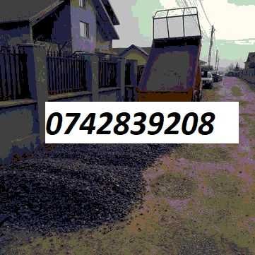 Balastru nisip calcar miniexcavator bobcat asfalt frezat chisai moluz