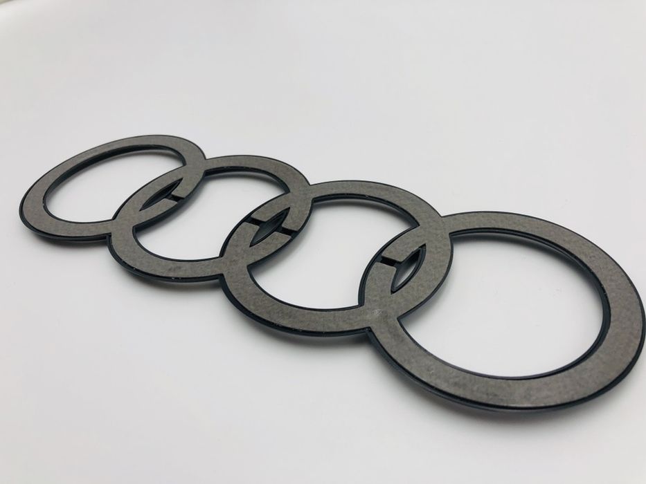 Emblema Audi spate negru 202 mm