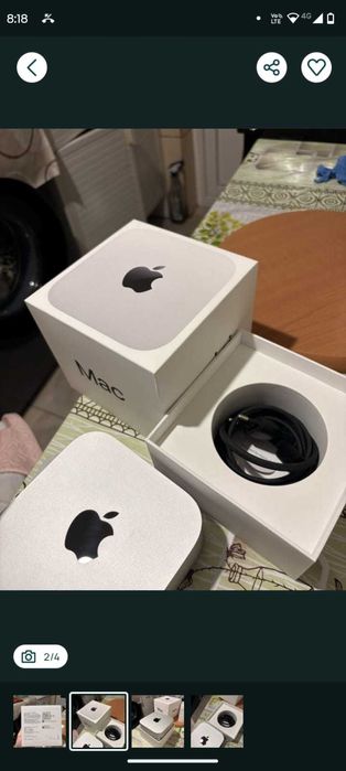 Mac Mini M4 16 gb ram 256 ssd