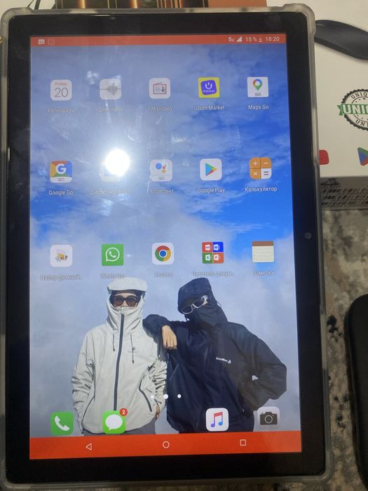 17_max планшети қора рангда янги