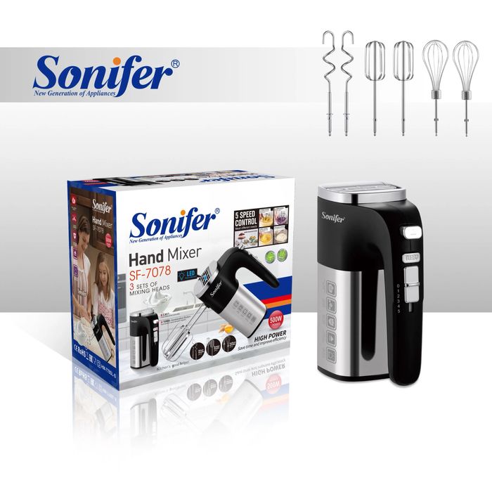 Многофункциональный миксер для теста Sonifer SF-7078