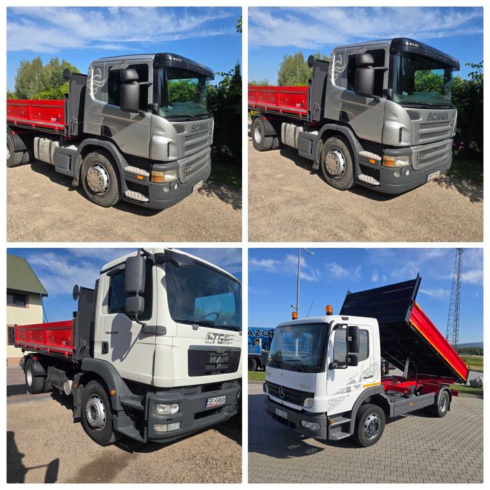 Mercedes Atego Basculabil 12 T Man,Volvo,Iveco,Scania