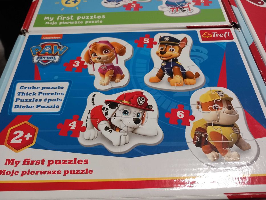 Пъзели Peppa Pig, Paw patrol, Bing