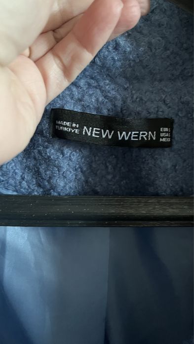 Дамско пълто от букле ново