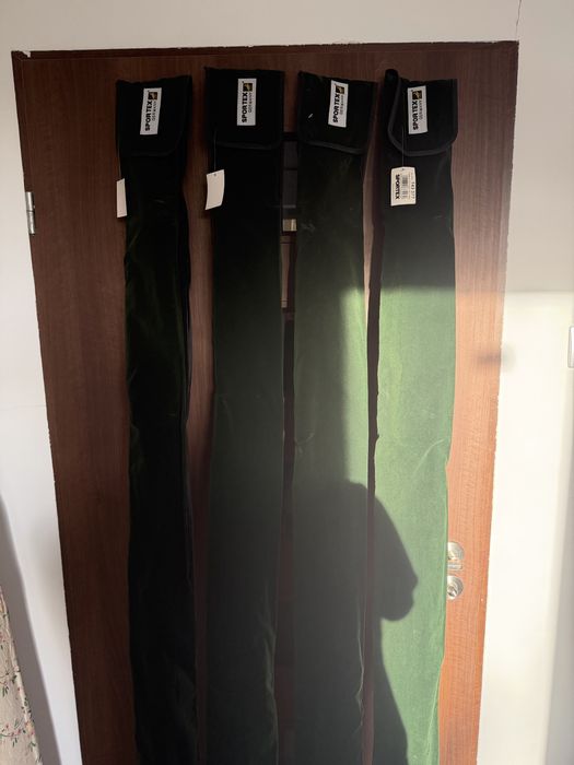 Set 4 lansete SPORTEX Catapult CS3 3.96m; 3,75lbs + 4 mulinete DAIWA Crosscast 45sqw