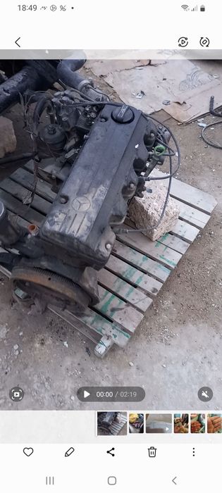 Двигатель 102 мерседес 2.3 обьем