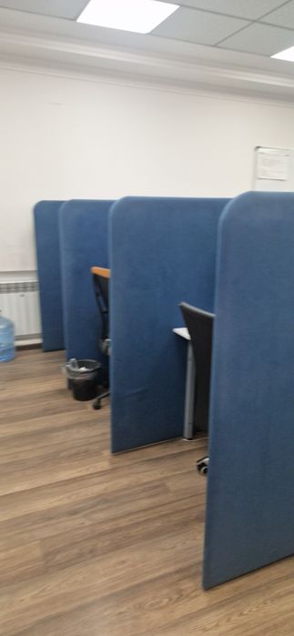 Столы с мягкими перегородками