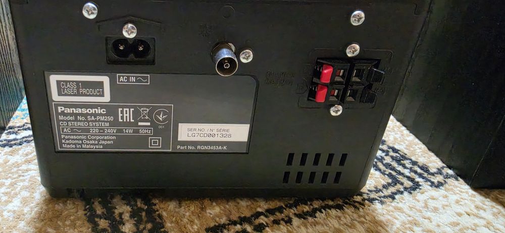 Panasonic,  Mp3,  Cd, Bluetooth,  radio