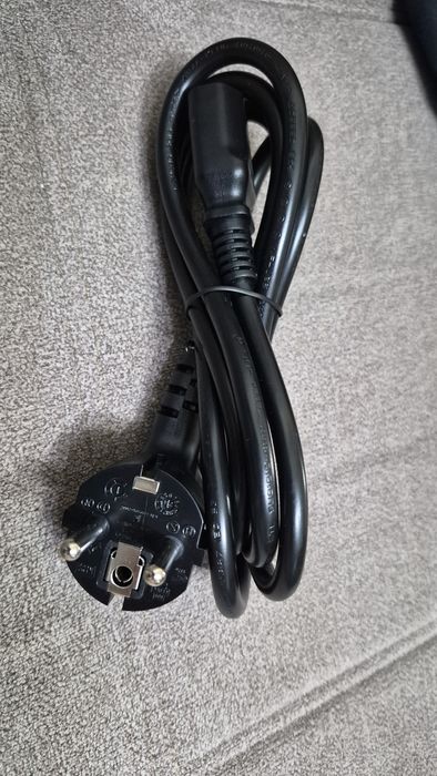 Кабель питания системного блока, компьютера, монитора 220V, 16A