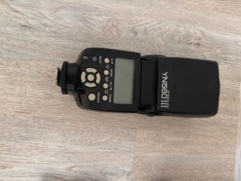 Canon eos 600D va yangi spichka