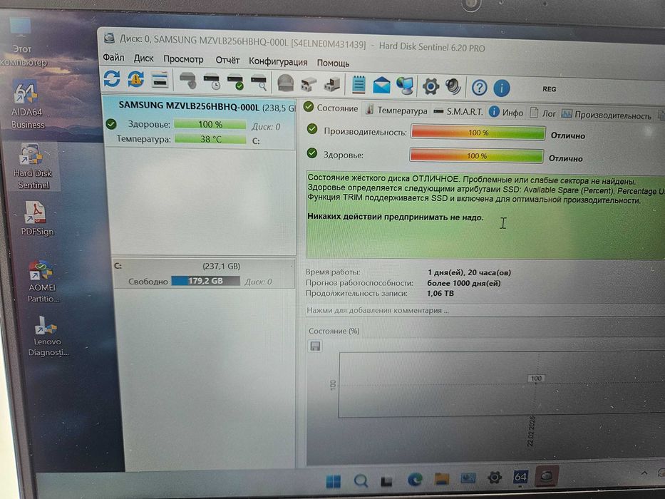 Lenovo ThinkPad E14 G2/Rizen 7/8/256/IPS/FHD