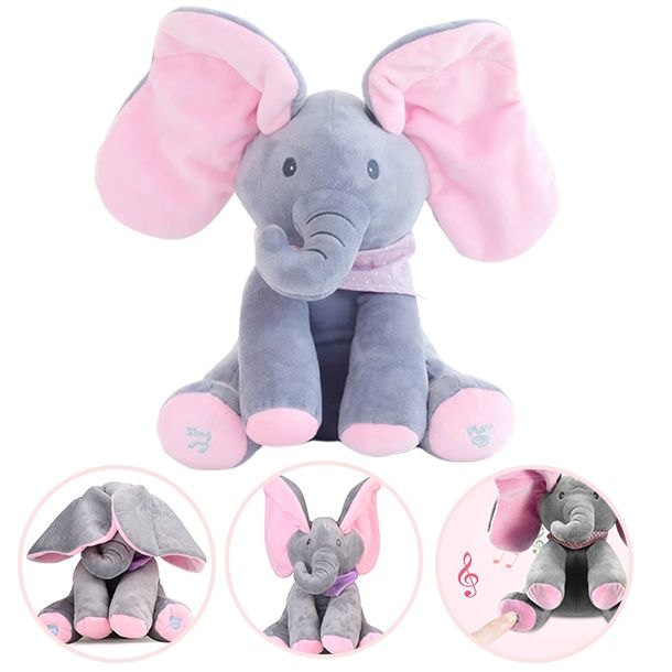 Слонче с мърдащи уши