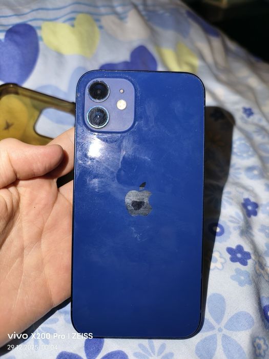 iphone 12 64gb 80akb синий цвет