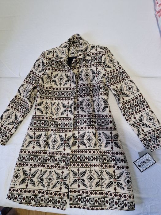 Sacou dama model etnic nou cu eticheta