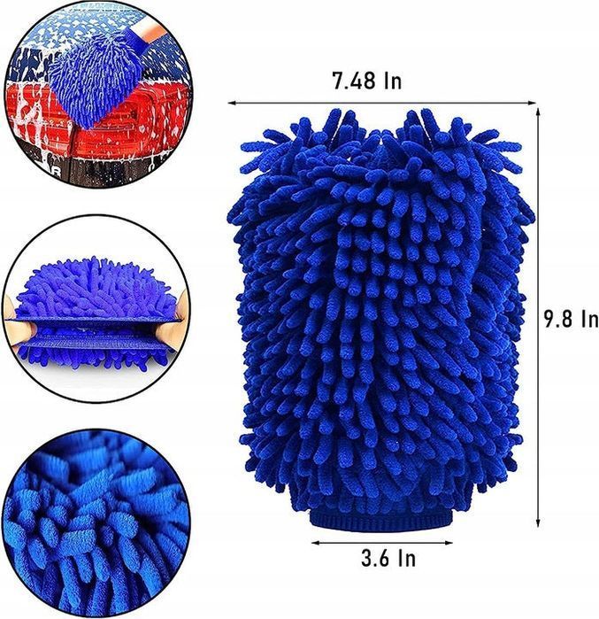 set perii lavete pentru curatat interior exterior - detailing auto 15