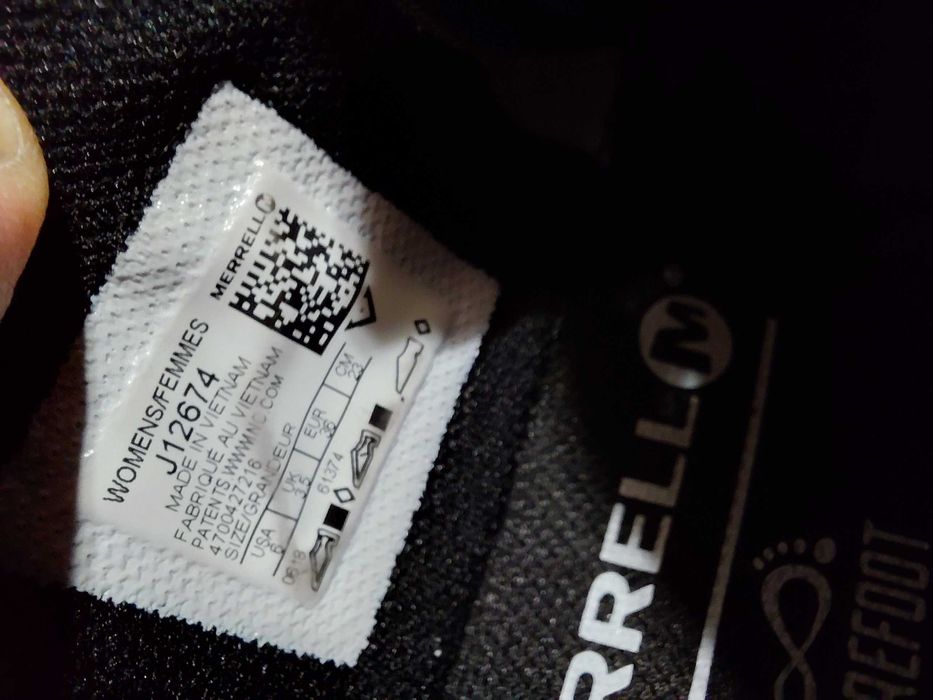 Merrell Vapor Glove 3 женски туристически треккинг обувки размер 36 Trail Runners перфектни като нови