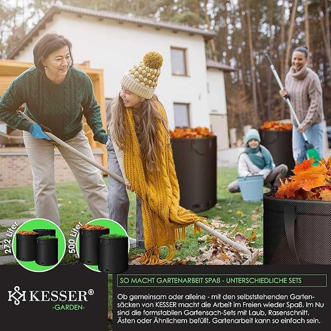 Комплект градински торби KESSER® 2x500л.