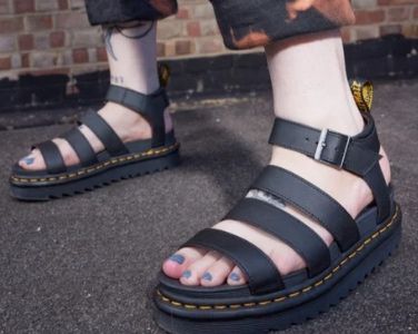 Сандали DR. MARTENS Blaire Hydro - Черни