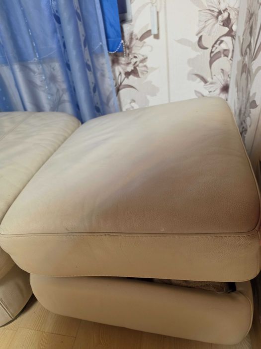 Coltar extensibil din piele naturală cu ladă