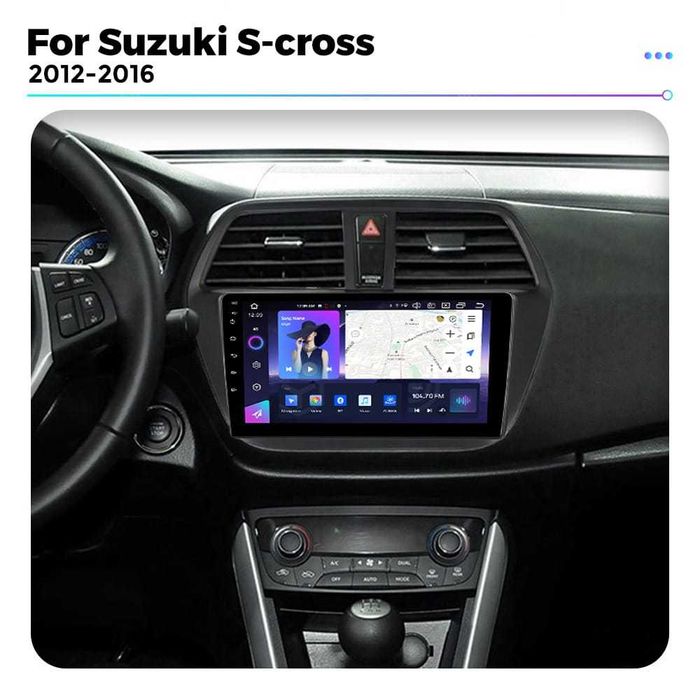 Navigatie Android Suzuki Scross Waze YouTube WiFi casetofon