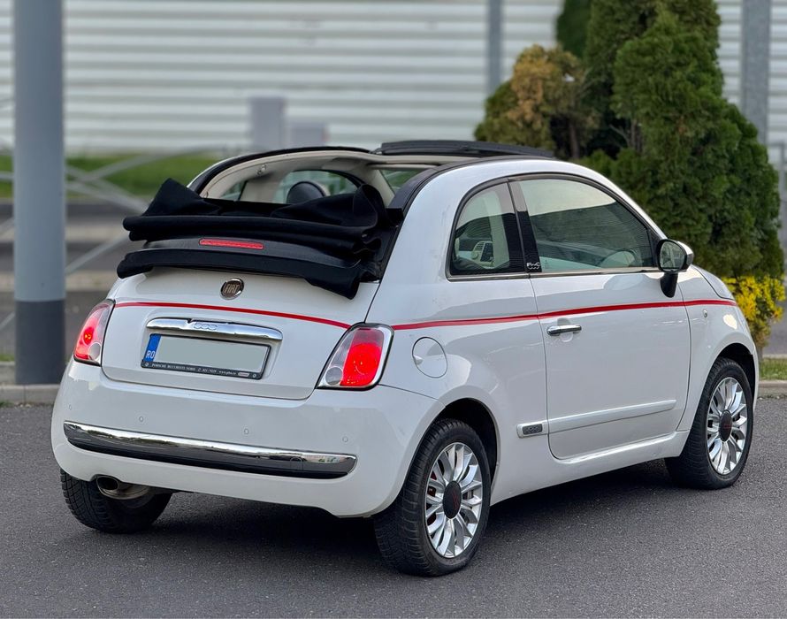 Fiat 500 Cabrio •2011•Diesel 1.3•E5// Navi,Xenon,Senzori//Inmatriculat
