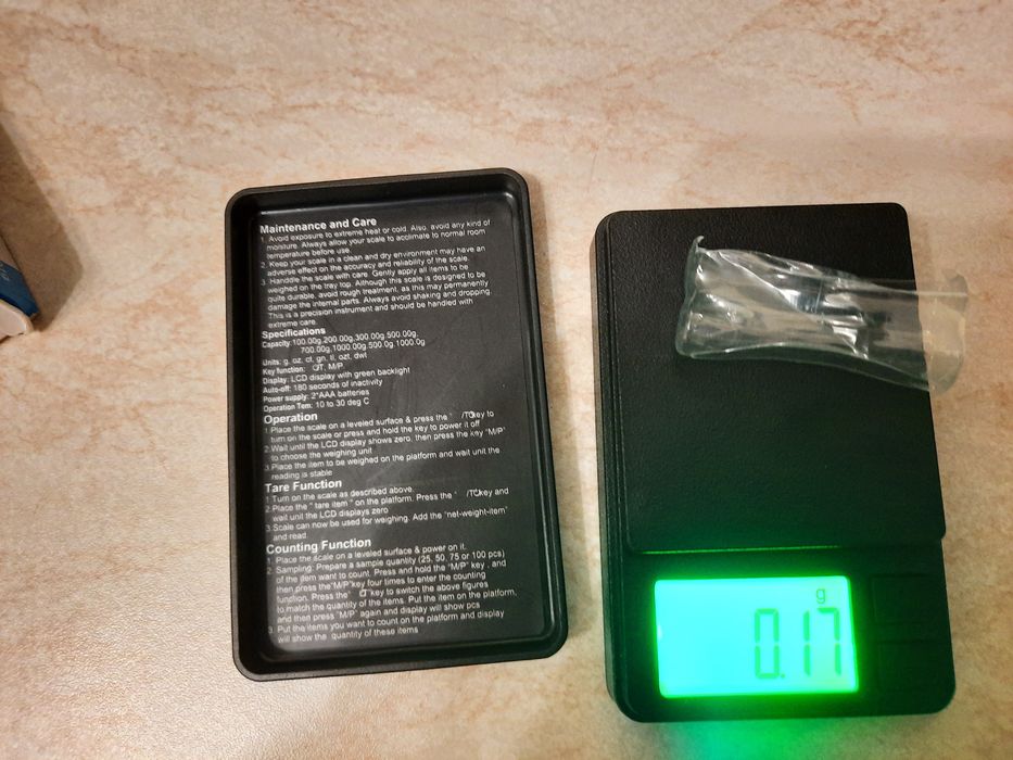 Весы небольшие (карманные)