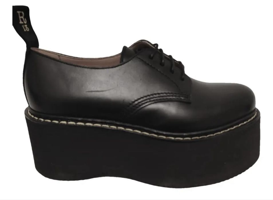 Pantofi R13 Oxford double stack 37