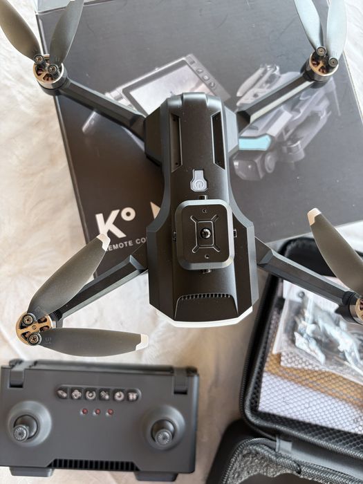 DEERC dron cameră 1080p ecran HD 4,3 inch cu 2 baterii – FPV