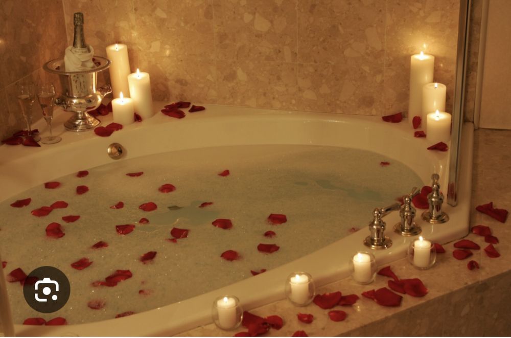 Лепестки роз для ванны