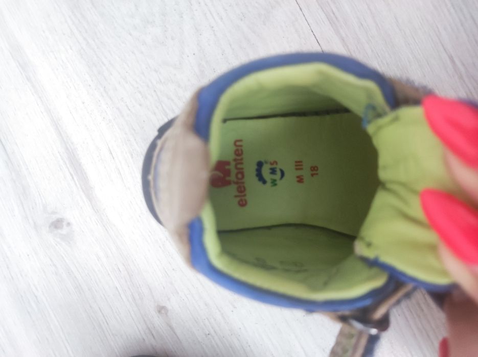 Детски обувки за прохождане №18 Elefanten