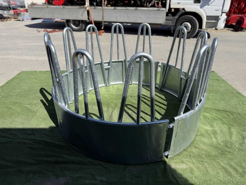 Iesle rotundă zincată pentru baloți, 12 locuri - Piese de schimb