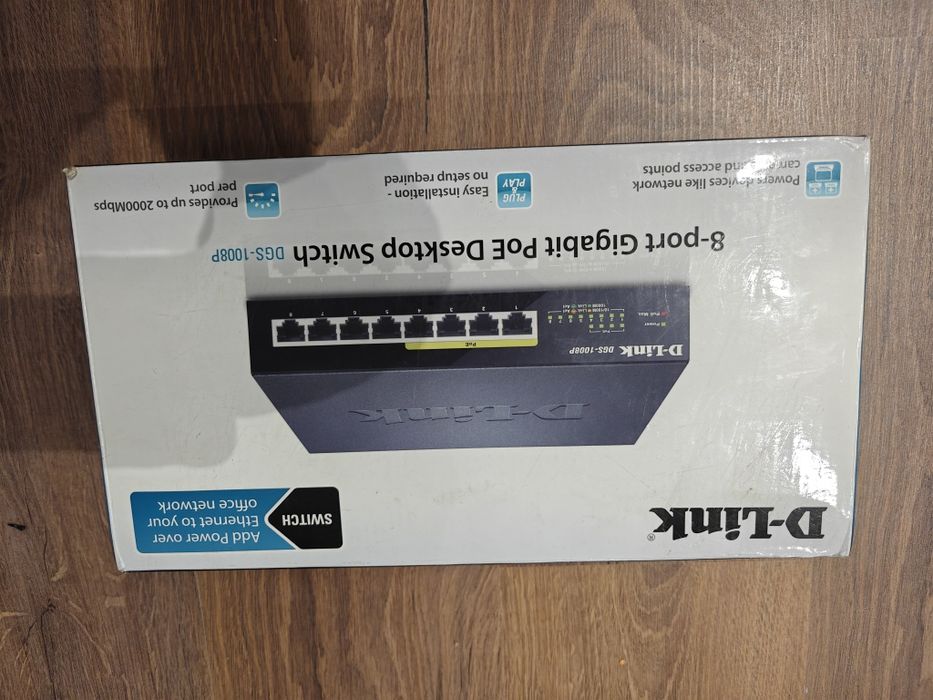 Switch D-link  Poe Dgs-1008P