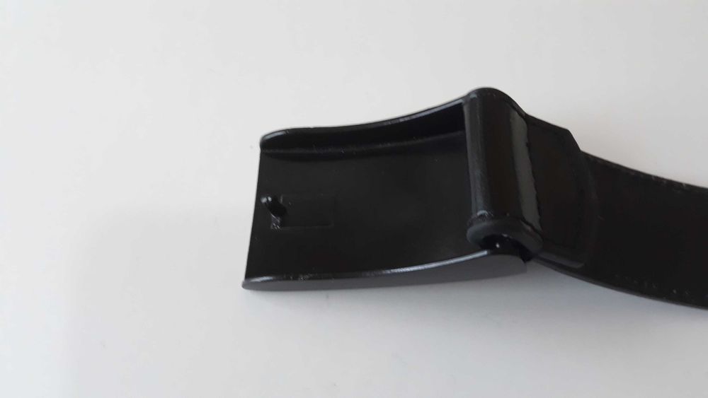 Curea din piele naturala RG 512 , culoare neagra