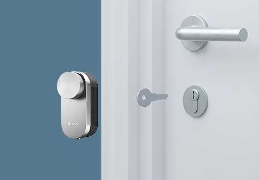 Smart Lock EZVIZ DL01 Pro – Умна Брава + Клавиатура + Хъб поддържа Matter